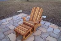 Click to enlarge image  Adirondack Glider -  Glide your day away